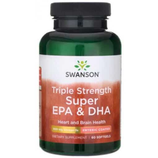 Triple Strength Super EPA & DHA, 900mg - 60 mjukdelar