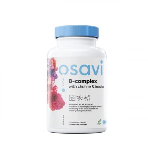 B-Complex with Choline & Inositol - 120 vegan caps