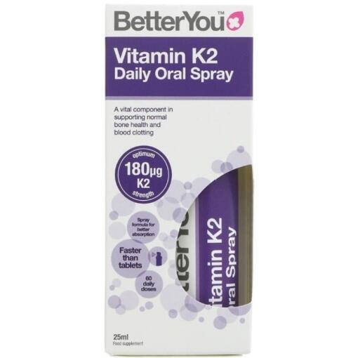 BetterYou - Vitamin K2 Oral Daily Oral Spray - 25 ml.