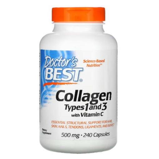 Doctor's Best - Collagen Types 1 and 3 with Vitamin C