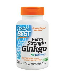 Doctor's Best - Extra Strength Ginkgo 120mg - 360 vcaps