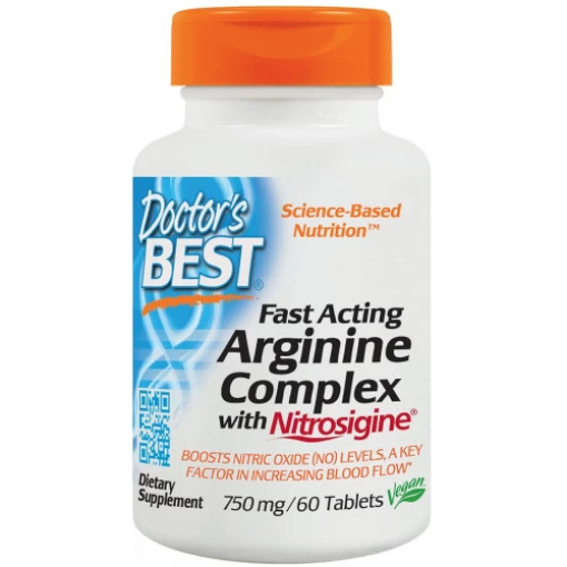 Doctor's Best - Fast Acting Arginine Complex with Nitrosigine