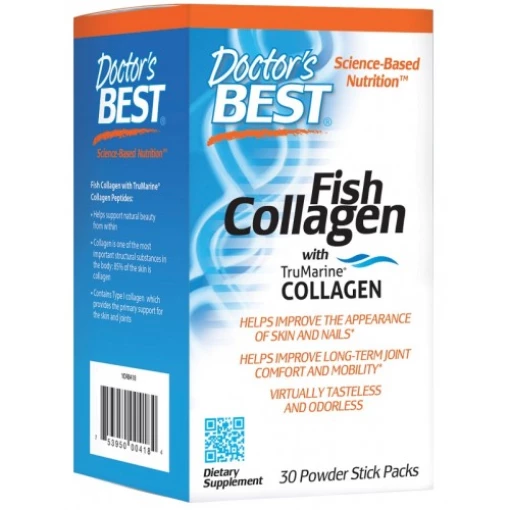 Doctor's Best - Fish Collagen with TruMarine Collagen 30 stick packs