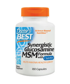 Doctor's Best - Synergistic Glucosamine MSM Formula with OptiMSM - 180 caps