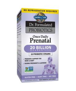 Garden of Life - Dr. Formulated Probiotics Once Daily Prenatal - 30 vcaps