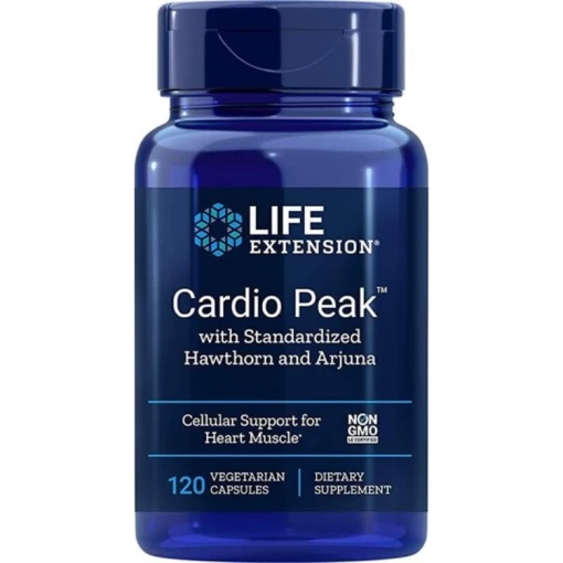 Life Extension - Cardio Peak with Standardized Hawthorn and Arjuna - 120 vcaps