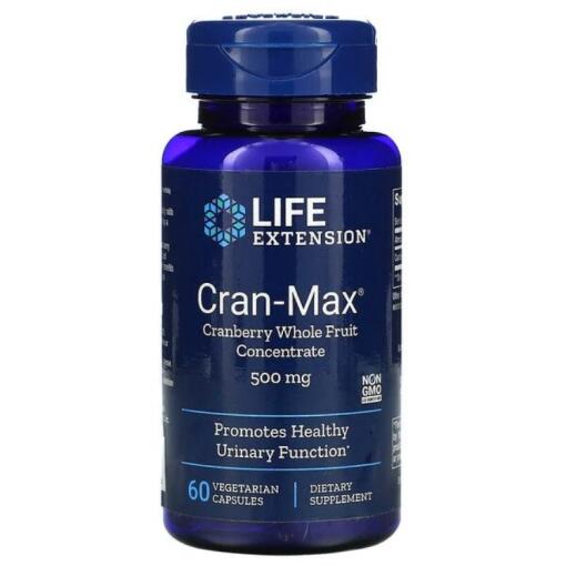 Life Extension - Cran-Max Cranberry Whole Fruit Concentrate 60 vcaps
