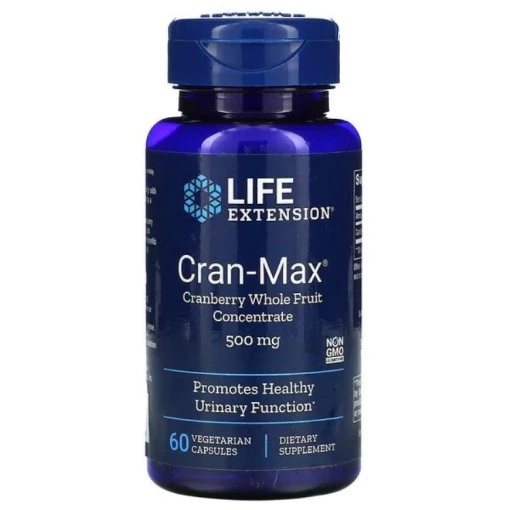 Life Extension - Cran-Max Cranberry Whole Fruit Concentrate 60 vcaps