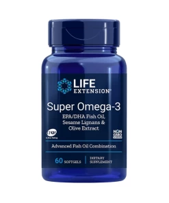 Life Extension - Super Omega-3 EPA/DHA with Sesame Lignans & Olive Extract - 60 softgels