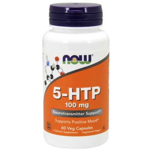 NOW Foods - 5-HTP 100mg - 60 vcaps