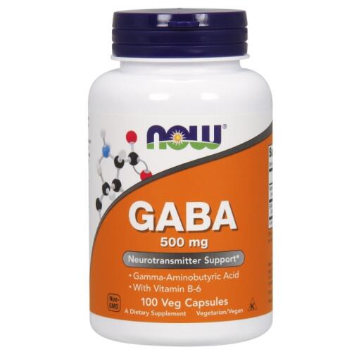 NOW Foods - GABA with Vitamin B6