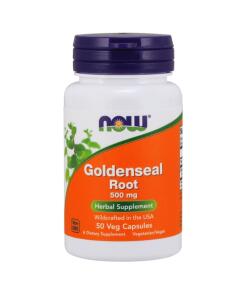 NOW Foods - Goldenseal Root 500mg - 50 vcaps