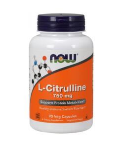 NOW Foods - L-Citrulline 750mg - 90 vcaps