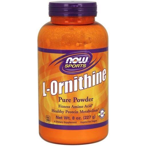 NOW Foods - L-Ornithine Pure Powder - 227 grams