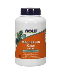 NOW Foods - Magnesium 180 vcaps