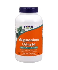 NOW Foods - Magnesium Citrate 400mg - 240 vcaps