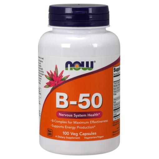 NOW Foods - Vitamin B-50 Vitamin B-50 - 100 vcaps