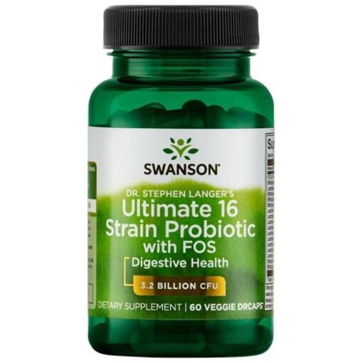 Swanson - Dr. Stephen Langer's Ultimate 16 Strain Probiotic with FOS