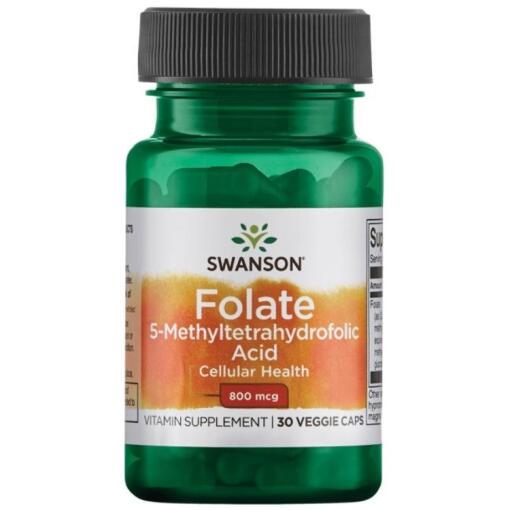 Swanson - Folate (5-Methyltetrahydrofolic Acid)