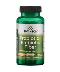 Swanson - Probiotic+ Prebiotic Fiber - 60 vcaps