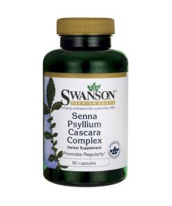 Swanson - Senna Psyllium Cascara Complex - 90 caps