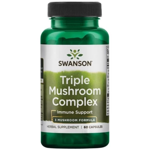 Swanson - Triple Mushroom Standardized Complex - 60 caps