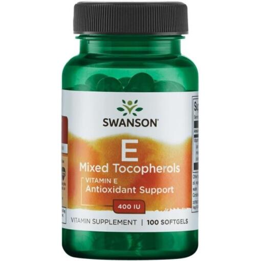 Swanson - Vitamin E Mixed Tocopherols 400 IU - 100 softgels