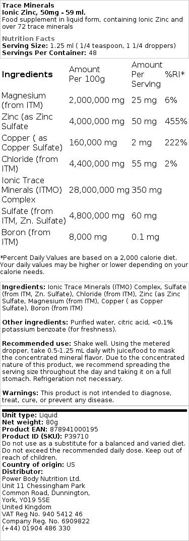 Ionos cink, 50 mg - 59 ml - Image 3