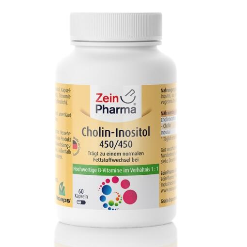 Zein Pharma - Choline-Inositol 450/450mg - 60 caps