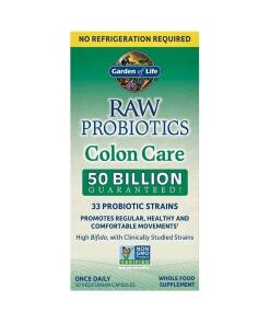 Raw Probiotics Colon Care - 30 vcaps