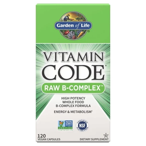 Vitamin Code Raw B-Complex - 120 vegan caps