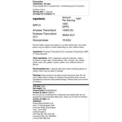 Enzymedica - GlutenEase