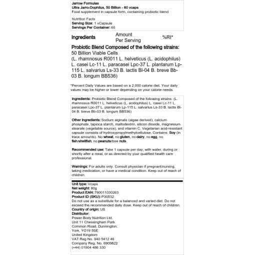 Jarrow Formulas - Ultra Jarro-Dophilus