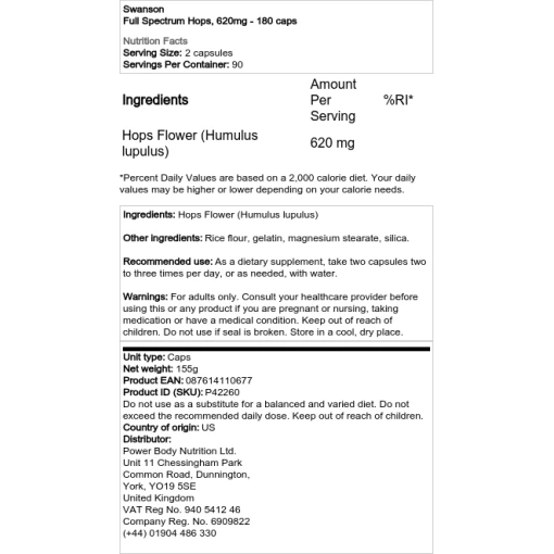 Swanson - Full Spectrum Hops