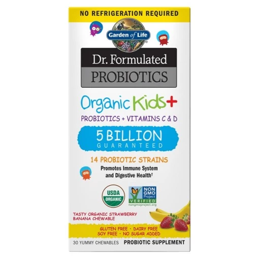 Dr. Formulated Probiotics Organic Kids+