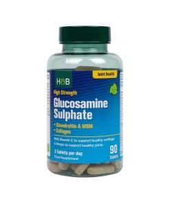High Strength Glucosamine Sulphate + Chondroitin & MSM + Collagen - 90 tabs