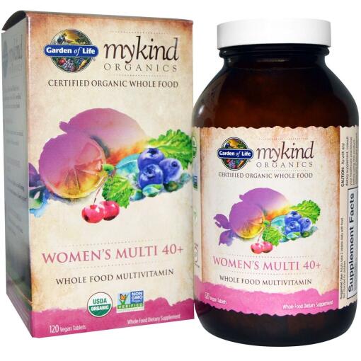 Mykind Organics Women's Multi 40+ - 120 vegan tablets