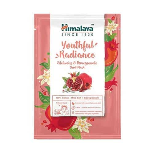Youthful Radiance Edelweiss & Pomegranate Sheet Mask - 30 ml.