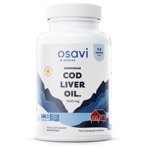 Norwegian Cod Liver Oil Softgels