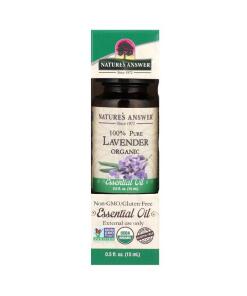 100% Pure Lavender Organic Essential Oil - 15 ml.