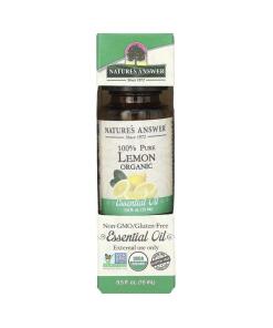 100% Pure Lemon Organic Essential Oil - 15 ml.