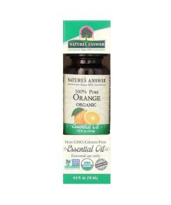 100% Pure Orange Organic Essential Oil - 15 ml.