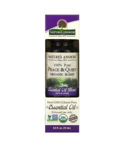100% Pure Peace & Quite Organic Blend Essential Oil - 15 ml.
