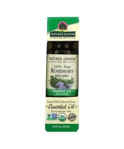 100% Pure Rosemary Organic Essential Oil - 15 ml.