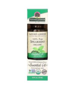 100% Pure Spearmint Organic Essential Oil - 15 ml.