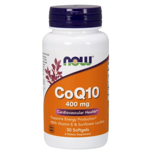 CoQ10 with Vitamin E & Sunflower Lecithin