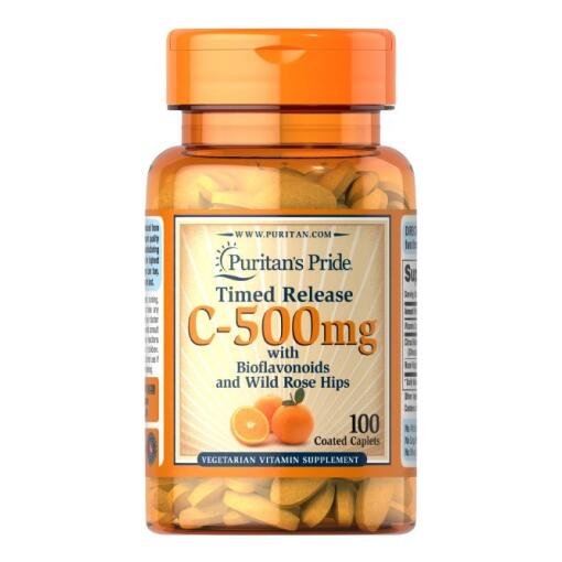 Time Release C-500 with Bioflavonoids & Wild Rose Hips