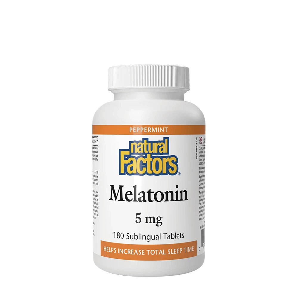 Natural Factors Melatonin 5 mg (180 Tablets