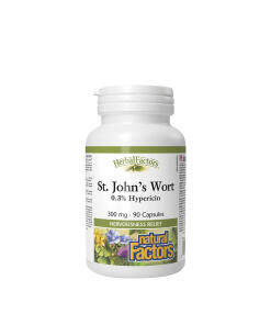 Natural Factors St. John's Wort 300 mg  (90 Capsules)