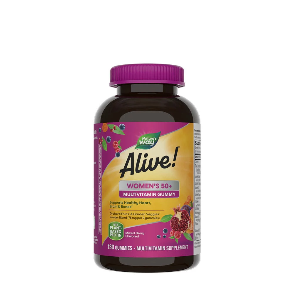Nature's Way - Alive!® Women's 50+ Gummy Multivitamin (130 Gummies